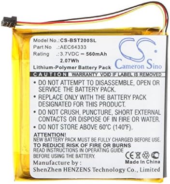 Cameron Sino 560mAh Wireless Headset Replacement Battery,Compatible with Solo Pro Wireless,Studio 2 B0500,Studio 2 B0501,Studio 2.0,Studio 3 A1914,Studio 3.0