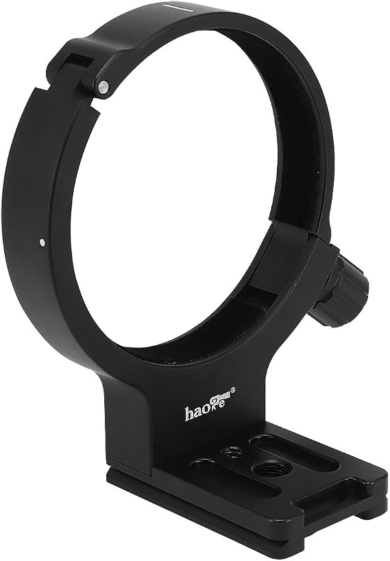 Haoge LMR-C273 Lens Collar Replacement Foot Tripod Mount Ring C for Canon EF 28-300mm f/3.5-5.6L is USM and EF 70-300mm f/4-5.6L is USM Lens Built-in Arca Type Plate