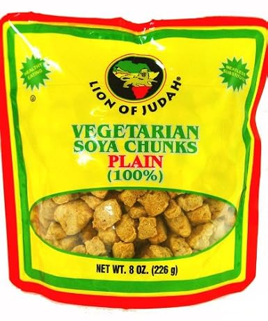Vegetarian Soya Chunks Plain 8oz