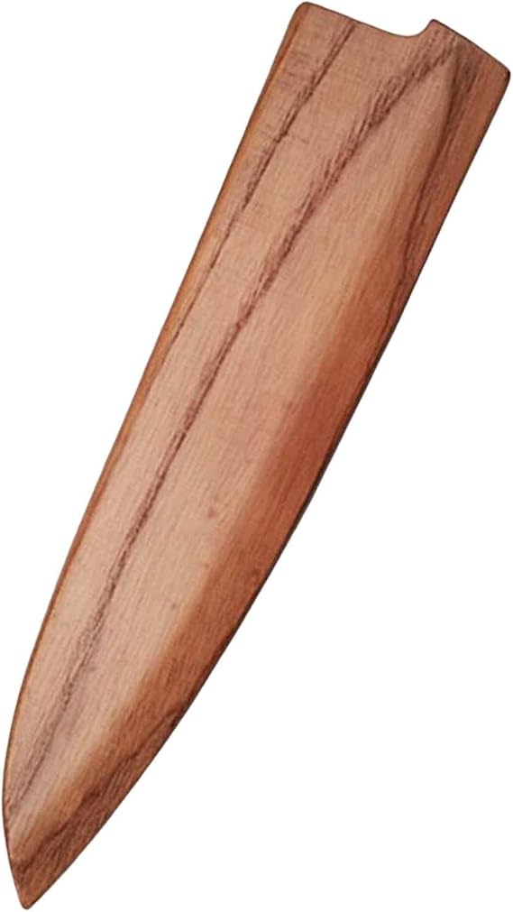 Wooden Knife Sheath, 240mm Blade Protector Cover for 10-12 in Knives, Camping and Kitchen Use
