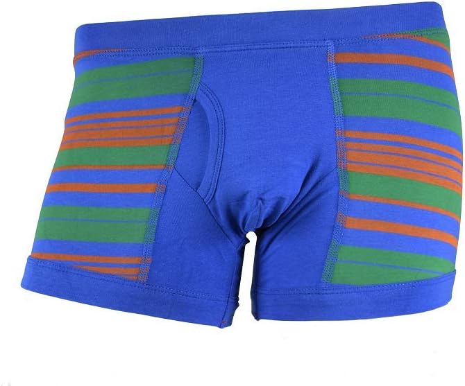 Luxury Men Boxer Briefs-Stylish Cotton Mens Underwear, Solid Stripes