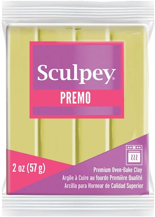 Sculpey Premo Polymer Clay 2oz-Glow