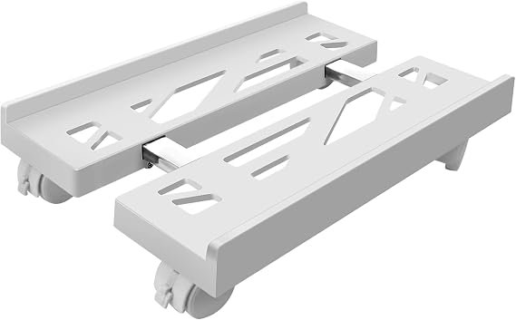 Seloom PC Standı Bilgisayar Kulesi Standı, Ayarlanabilir Mobil CPU Standı, Yuvarlanan Tekerlekli Ağır Hizmet Tipi Masaüstü Standı, PC Yükseltici Çoğu PC Oyun Masası Ofisine Uyar