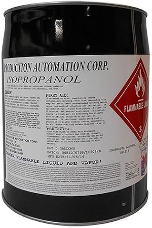 99% Isopropyl Alcohol, 5-Gallon Industrial Pail