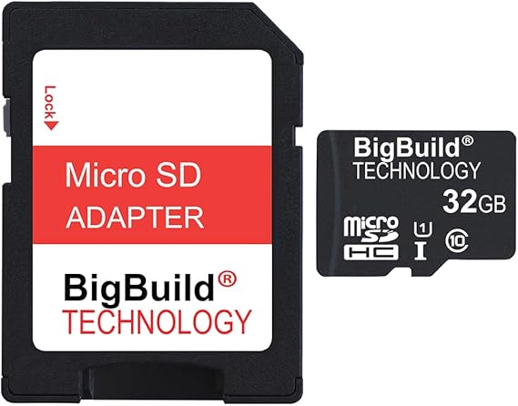 32GB 80MB/s microSDHC Memory Card For Xiaomi Redmi 9, 9 Activ/Power/Prime, 9A/9AT, 9A Sport, 9C/9i/9T, 10/10 Prime, 10X/10X Pro Mobile