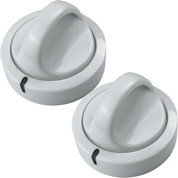 131873500 Dryer Timer Knob Switch - pack of 2 Replacement Part Compatible With Frigidaire Gallery Dryer Knob Replaces 134042600, AP2107778, PS418921,131947300, 832670, AH418921,WE01X10082