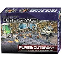 Battle Systems Core Space Purge Outbreak Expansion Cooperative/Solo SciFi Dungeon Crawler Board Game