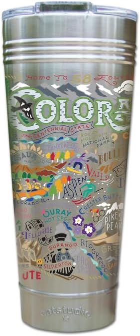 Catstudio Colorado Thermal Tumbler, Insulated Travel Cup