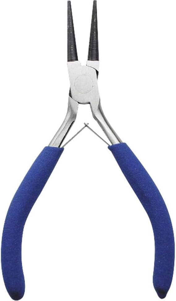 Brüder-Mannesmann Elektronik: Round-Nose Pliers 120 mm, 1 piece, M10805.