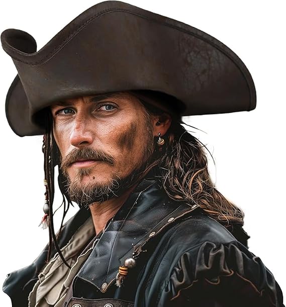 Pirate Hat Mens Adult Pirate Clothing Hat Party Preferred Dressing Halloween Colony Triangle Hat