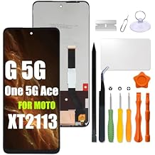 Replacement for Motorola Moto One 5G Ace LCD Screen for Moto G 5G / ONE 5G UW Ace XT2113-2 LCD Display Touch Screen Digitizer Assembly with Repair kit (Not for ONE 5G,ONE 5G UW)