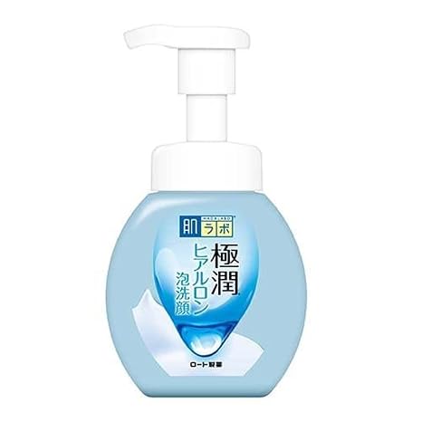 Hada Labo Rohto Gokujyn Hyaluronic Acid Facial Cleansing Foam 160 ml