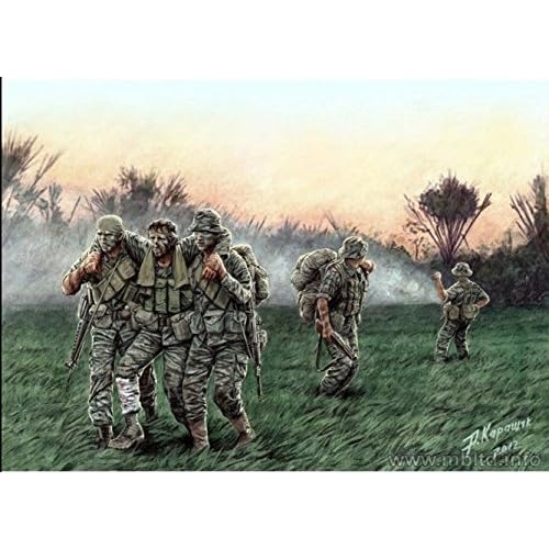 Master Box Head for The Huey, Vietnam War Series 5 Figures 135 35107