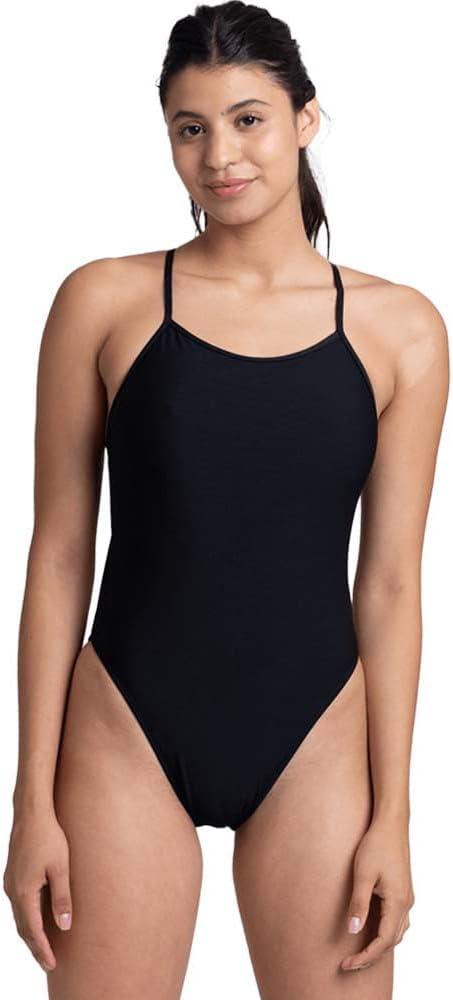 JOLYN Alyssa Fixed Back Women's Athletic One Piece Swimsuit for Competitive Swimming, Lifeguarding, Diving, Medium Coverage