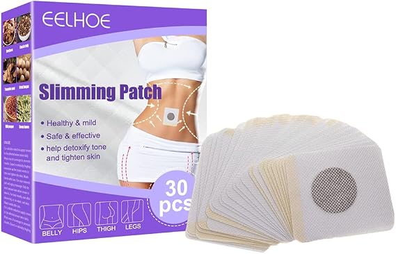 Slimming Patch, Weight Loss Patches, Belly Slimming Patch, Navel Patch, Weight Loss Sticker, Belly Sticker, Belly Fat Burner Lose Weight for Shaping Waist, Abdomen and Buttocks 30pcs