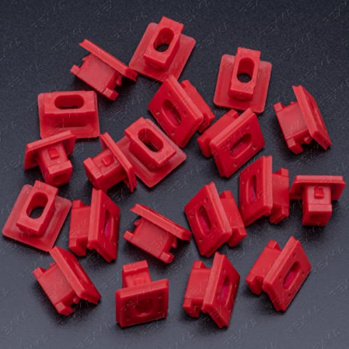 Rexka 20pcs Interior Dash Trim Clips Grommets for BMW 51-45-8-266-814 51458266814 E46 E65 E66 E83N
