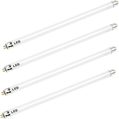 4 Pack T5 21 Inch LED F13T5WW LED Replacement Bulb F13T5 LED 9 Watts 920 Lumens Warm White 3000k 120V F13 T5 13 Watt Bulb
