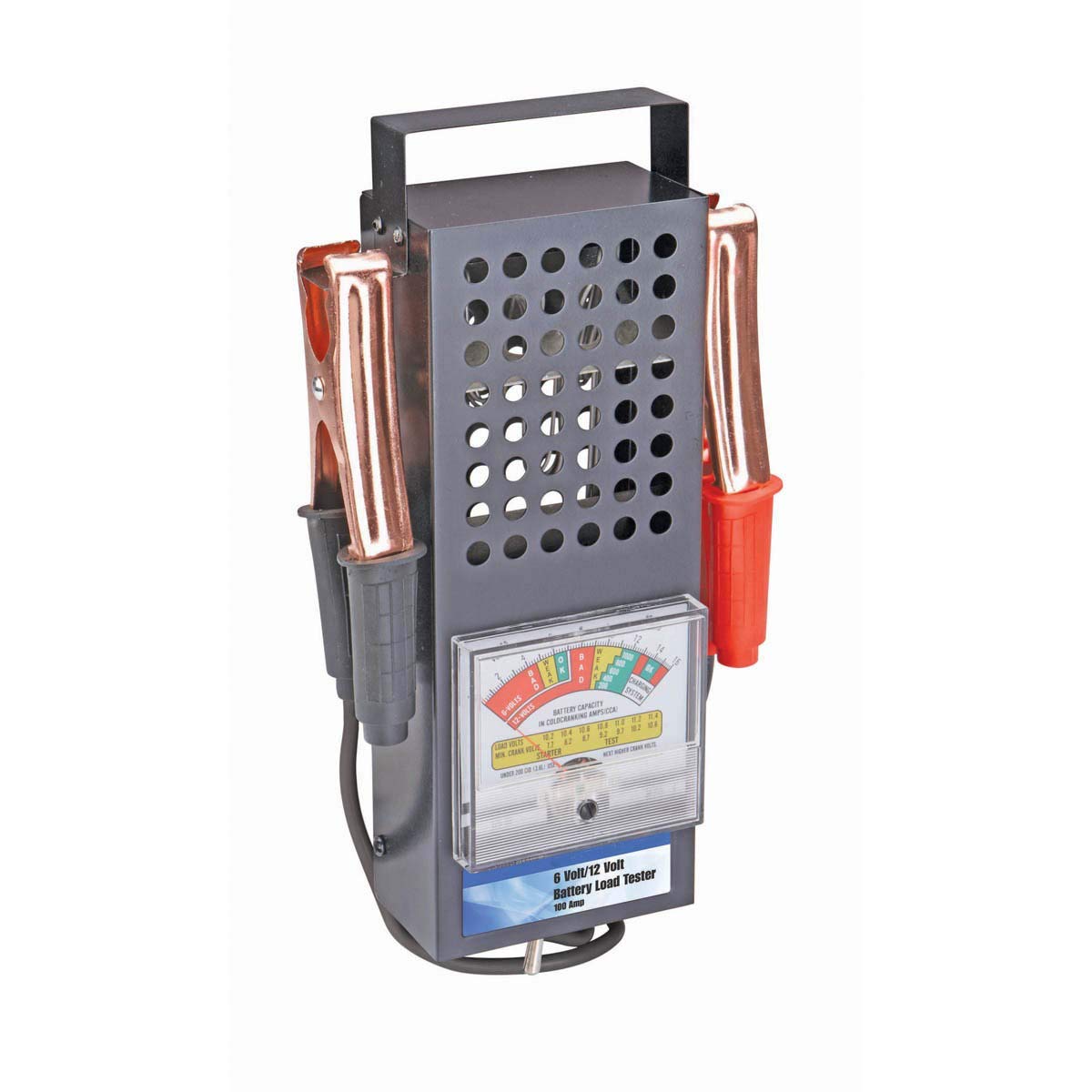 Battery Load Tester 100 Amp 612V with Metal Switch