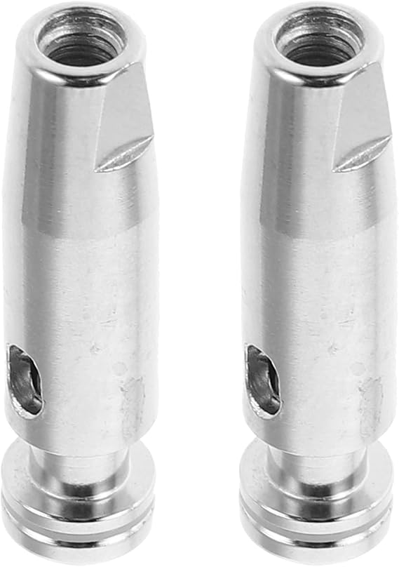 2pcs Epee Tips Replacement for Fencing Blades with Fast Release Mechanism and Robust Wear Resistant Features, for Fencing Practice and Competition