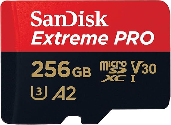 SanDisk Extreme PRO 256 GB Class 3/UHS-I (U3) V30 microSDXC