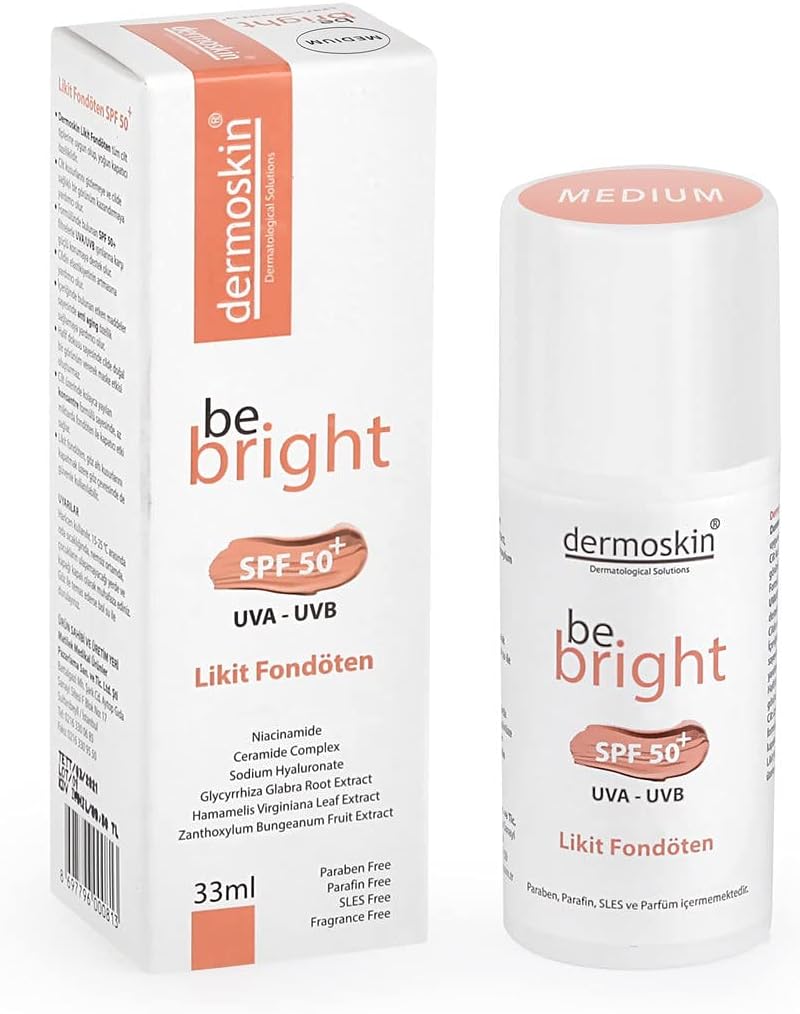 Dermoskin Liquid Foundation Spf 50 Medium