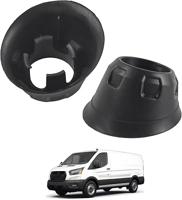 Rear Cargo Van Door Bumper Magnet Stop Cover 2 Pcs Compatible with Ford Transit 150250350350HD 2015-2023 E-Transit 2022-2023 Replaces BK3Z-16758-AC BK3Z-16758-AB BK3Z-16758-B