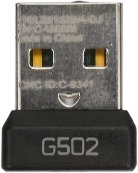 USB Dongle Mouse Receiver Adapter Replacement for Logitech G502 Lightspeed Wireless Mouse