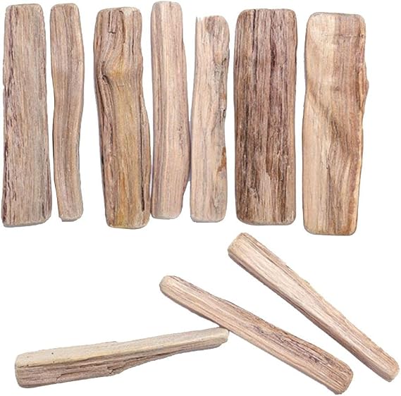 Assorted Natural Driftwood Pieces Small Sticks for and Craft, D 14x3.2x1cm