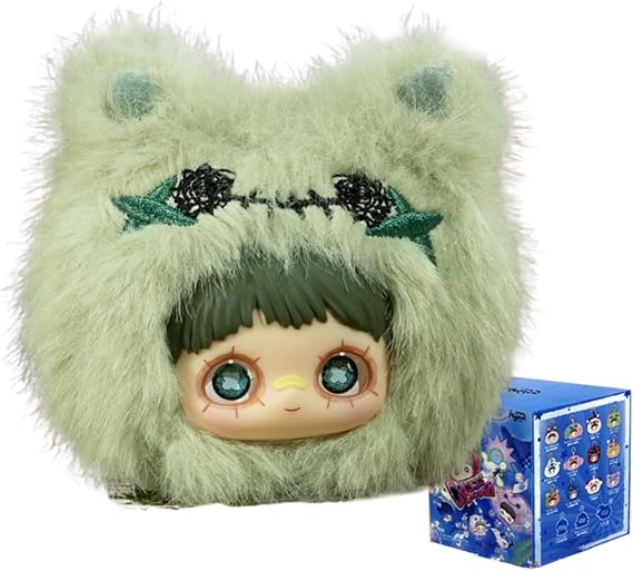 Aven Rabbit MayMei Crazy Circus Series Blind Box Action Figures Mystery Box Cute Random Toys Birthday Gifts Christmas Collectible Toy for Desktop Ornaments, 1PC