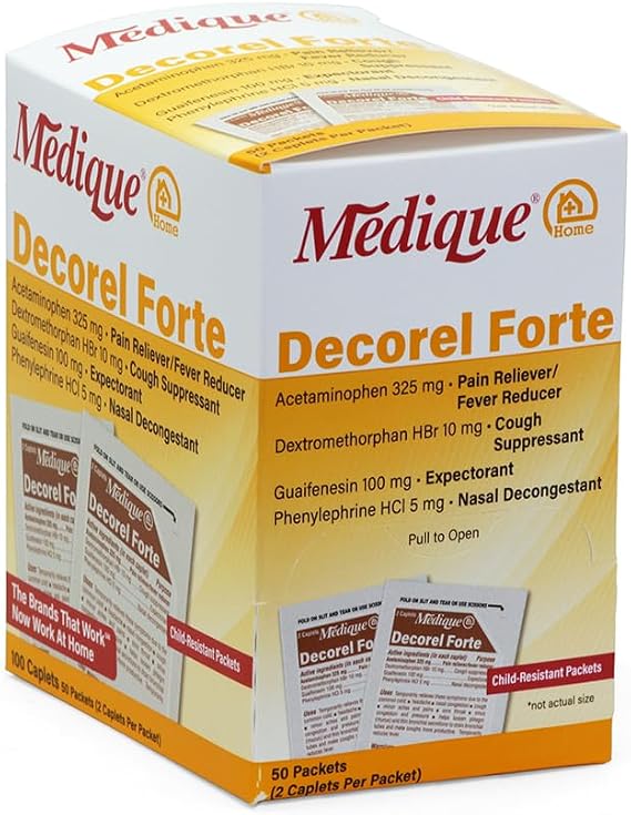 Medique CR Decoral Forte 100-Count (Pack of 2)