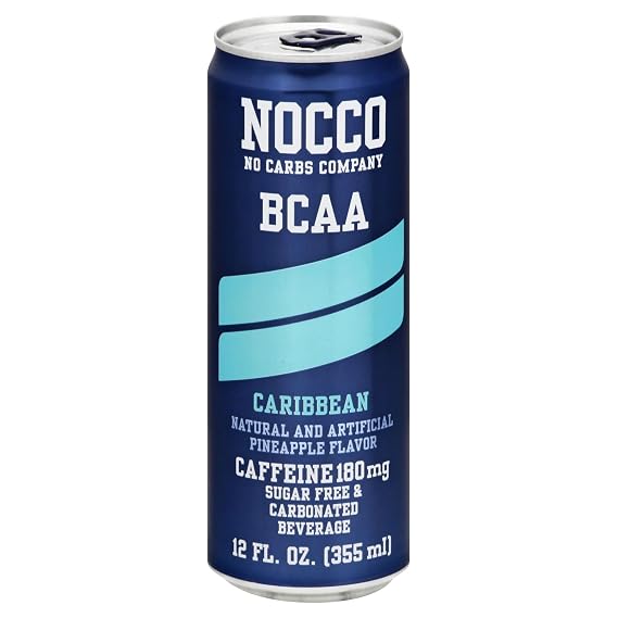 Nocco, Nocco Energy Bcaa Caribbean +CRV, 12 Fl Oz
