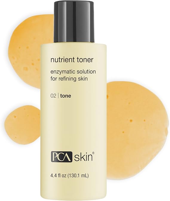 PCA SKIN Nutrient Toner, Brightening Exfoliator, 4.4 oz