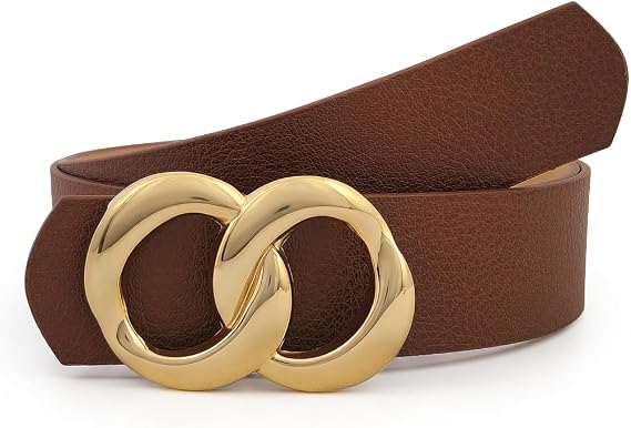Sonsuzluk Gold Tokalı Kadın Kemer 3.5 cm