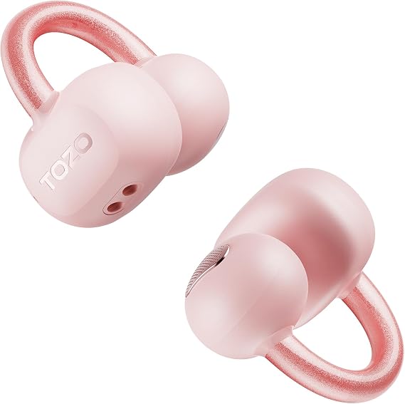 TOZO OpenEarRing Open Ear Earbuds 40H Bluetooth 5.4 Lightweight Comfort