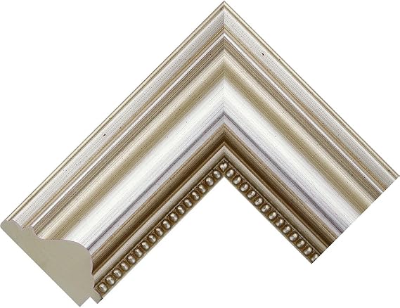 Customisable Bezel/Frame compatible with the Samsung Frame TV (55 inch) - Silver Frames