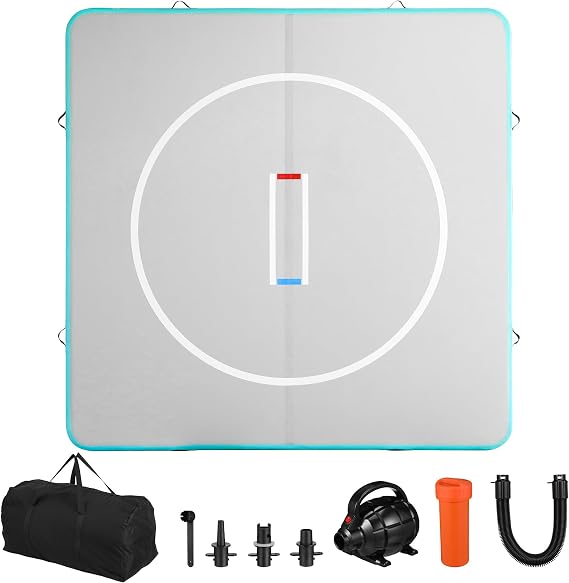 10x10 FT Inflatable Wrestling Mat for Home - Fast Setup in 90 Seconds