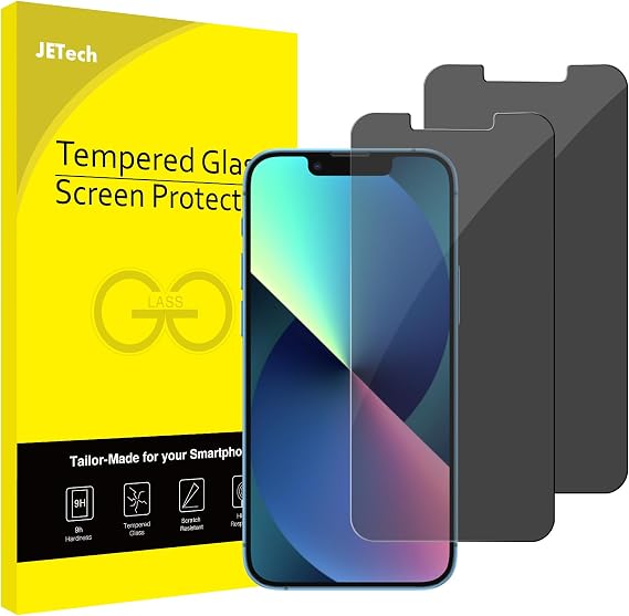 JETech Privacy Screen Protector for iPhone 13 mini, 2-Pack
