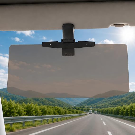 Sun Visor Extension For Car, Universal Car Visor Extender With Polarized Glare For Front Seat Driver And Passenger Car Windscreen Truck SUV