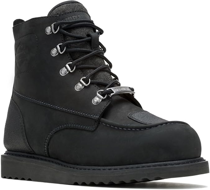 Harley-Davidson Men's Hagerman Warm 5.5-Inch Black Waterproof Boots, D96315