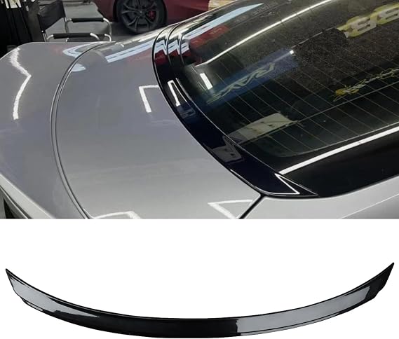 Gloss Black Rear Window Roof Lower Spoiler Trunk Wing Lip Fits for Subaru BRZ 2022 2023 2024 2025 for Toyota GR86 Windshield Visor Body Kit Automotive Exterior Accessories ABS