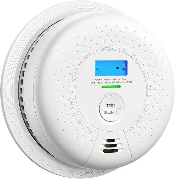 X-Sense Smoke Detector and Carbon Monoxide Detector, SC01, 1-Pack