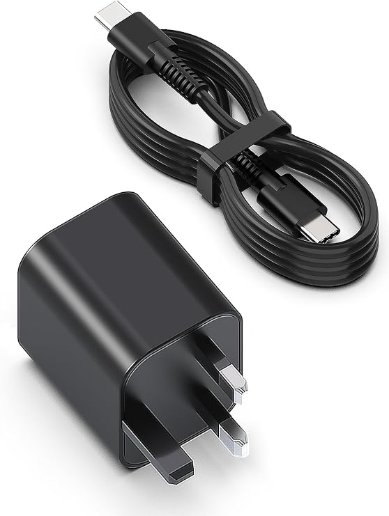 60W USB-C Fast Charger for Nintendo Switch 2, UK Plug