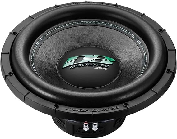 Deaf Bonce Apocalypse 15" 1000W RMS 1-Ohm Subwoofer/DB-SA255-D1