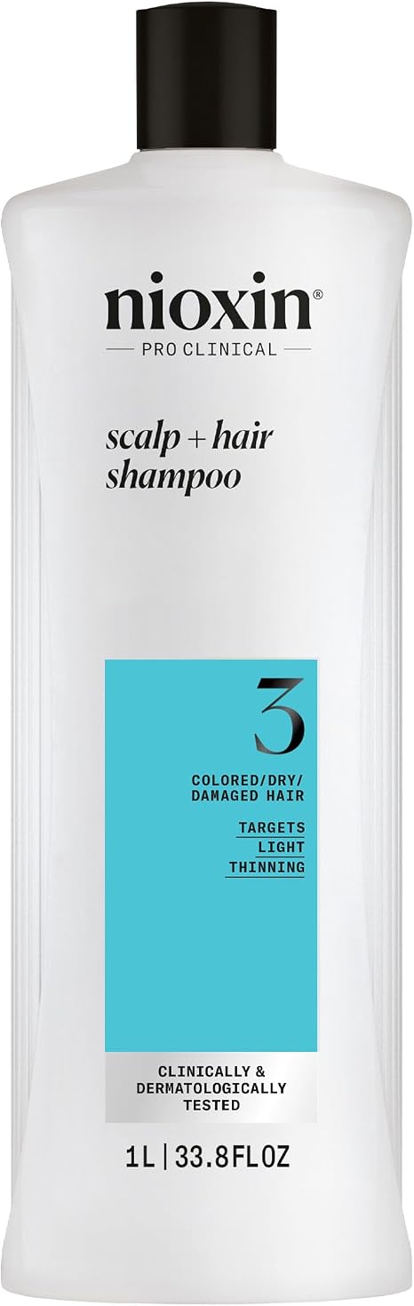 Nioxin System 3 Cleanser shampoo - 1000ml