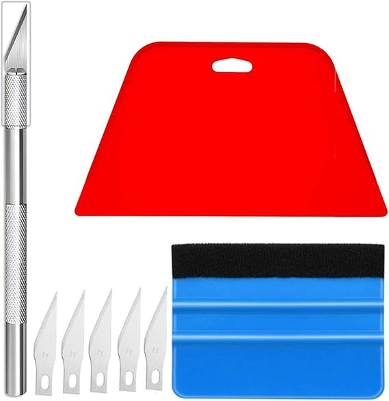 8 Pcs Vinyl Wrap Tools,Wallpaper Kit,Wallpaper Tools,Wallpaper Smoother