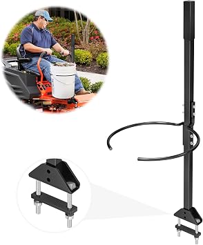 SDSNTE Zero-Turn Mower HandleBucket Bracket- Enhance Your Mowers Versatility, Black-