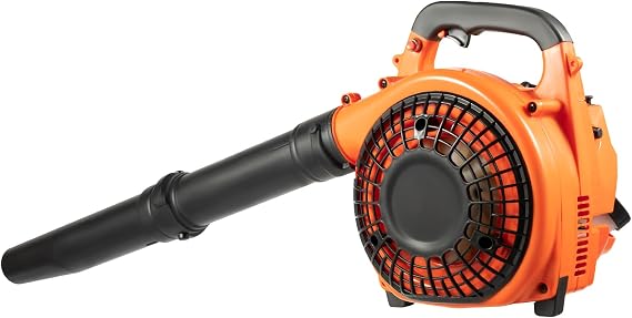 Handheld Gas Leaf Blower, 2-Stroke Gas Blowers for Lawn Care, Gas-Powered Leaf Blowers with Anti-Slip Feet and Reinforced Handle, Gasoline Snow Blower, Hand Pull Start, Electronic Ignition