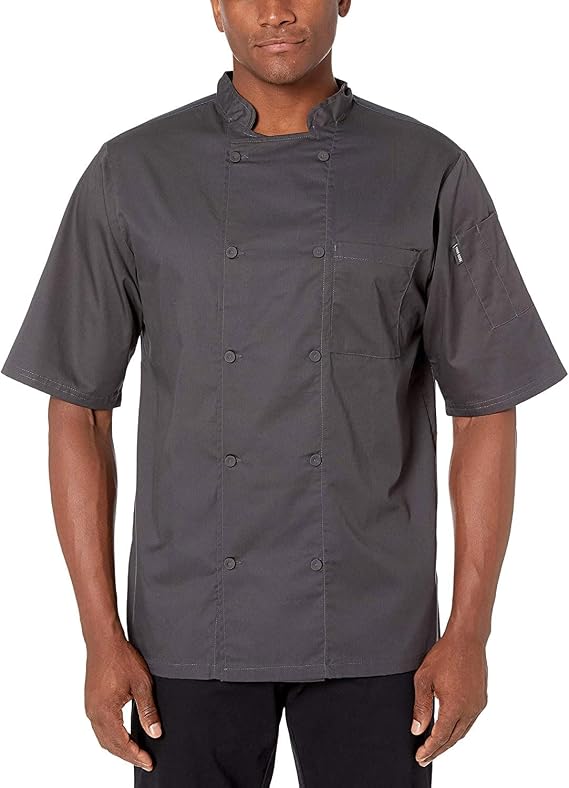 Chef Code Men's Cool Breeze Back Vent Chef Coat