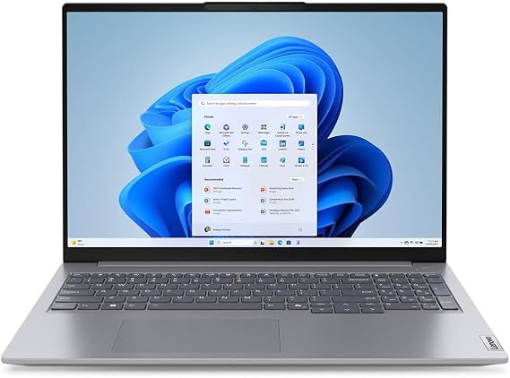 Lenovo ThinkBook 16 G7 ARP 21MW0002US 16" Touchscreen Notebook - WUXGA - AMD Ryzen 5 7535HS - 16 GB - 512 GB SSD - English (US) Keyboard - Arctic Gray