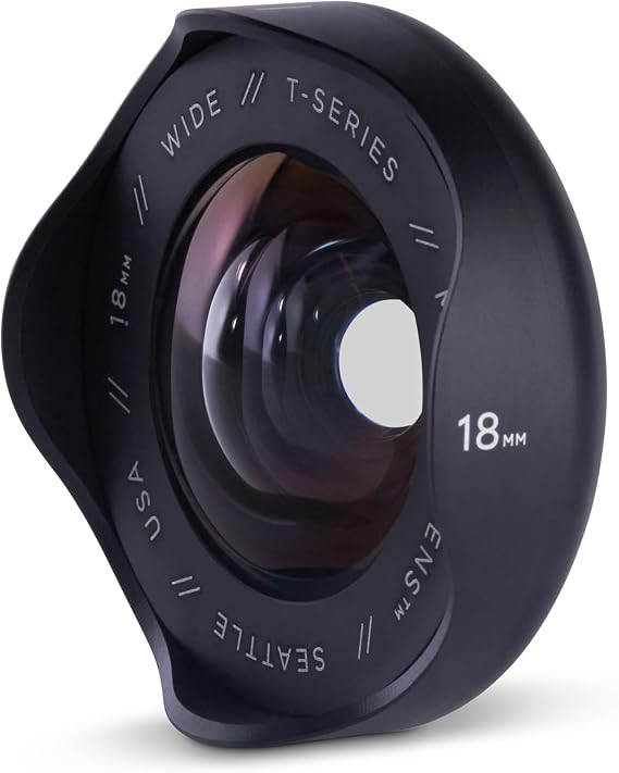 Moment 18mm Wide Lens for iPhone T-Series Mobile Lens for Ultra-Wide Photos & Videos